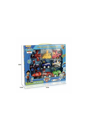 MOONLIGHT TR Paw Petrol 9lu Set Oyuncak