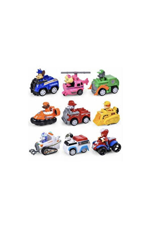 MOONLIGHT TR Paw Petrol 9lu Set Oyuncak