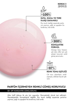 Blocker Pink %100 SPF 50+ Ton Eşitleyici Yüksek UVB+UVA Korumalı Güneş Sütü
