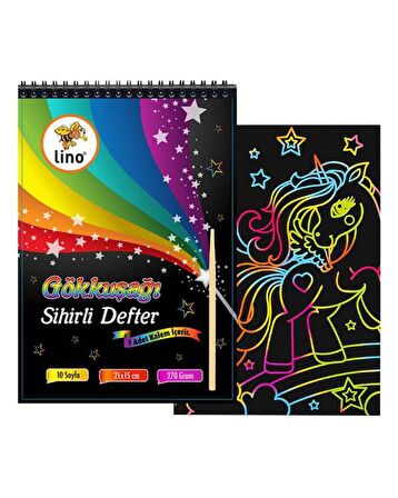 Lino Sihirli Defter A5 10 Yaprak 2741J