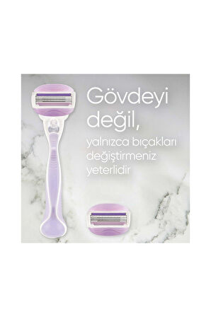 Koltukaltı Ve Vücut Jilet 2 Li Tahriş Etmeyen Kayganlaştırıcı Bantlı Gillette Comfortglide Breze