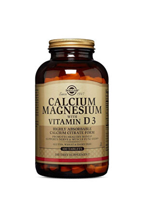 Calcium Magnesium Vitamin D3 150 Tablet -