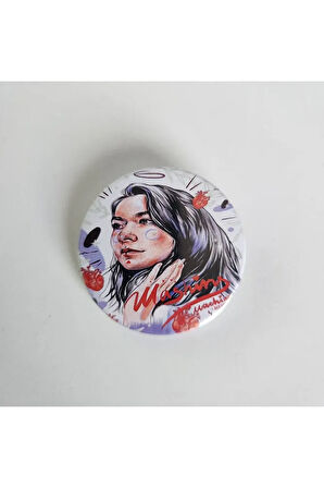 Mitski Buton Rozet