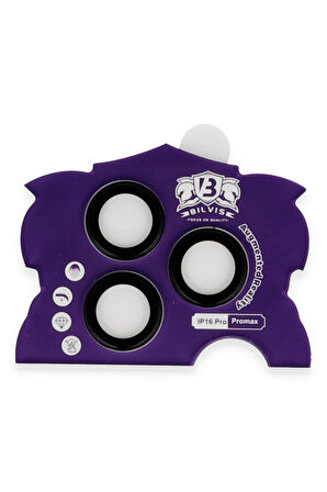 İphone 16 Pro Max Bilvis Titan Kamera Lens - Siyah 144036