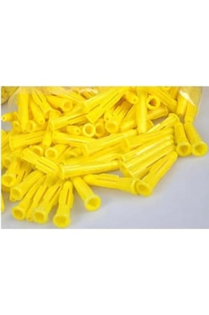 Sarı Roket Dübel - 8 MM, 100 ADET
