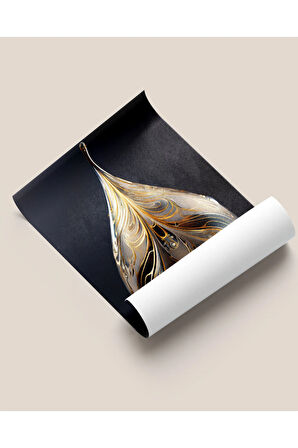 Çerçevesiz Poster Su Damlası