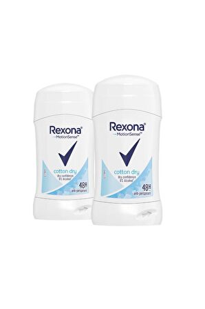 Rexona Motion Sense Kadın Stick Deodorant Cotton Dry 48 Saat Koruma 40 g X 2 Adet