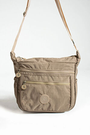 Çok Gözlü Su Geçirmez Kumaş Omuz Çantası