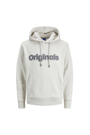 Kapüşon Yaka Krem Erkek Sweatshırt 12246802_JORLAKEWOOD SWEAT HOOD BF