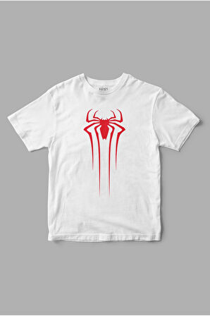 Spiderman Örümcek Logo Baskılı Tişört