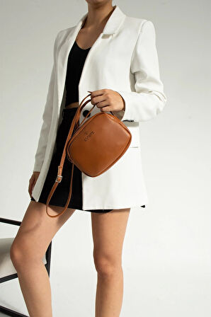 Kadın mini Urban Çapraz Askılı Fermuarlı Ayarlanabilir askılı Yazlık El ve omuz Çantası