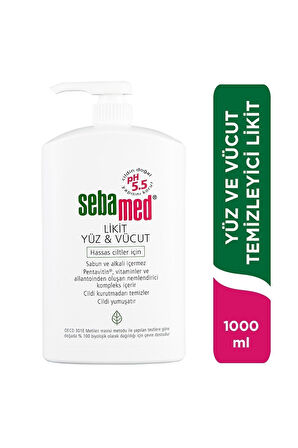Likit Yüz & Vücut Temizleme Jeli 1000 ml