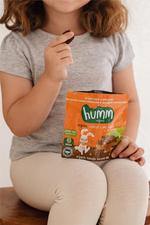 Organik Glutensiz Vegan Havuçlu ve Tarçınlı Kek Atıştırmalık Paketi - 6 adet
