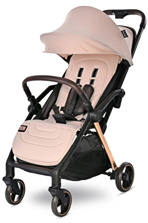 Lorelli Loret Otomatik Katlanan Kabin Boy  Bebek Arabası - Beige