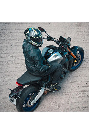 Y.100r Urbangram Kapalı Motosiklet Kaskı