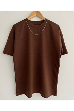 Erkek Siyah  Basic Pamuk Bisiklet Yaka T-shirt