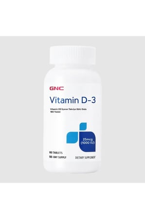 GNC Vitamin D3 1000 IU 180 Tablet