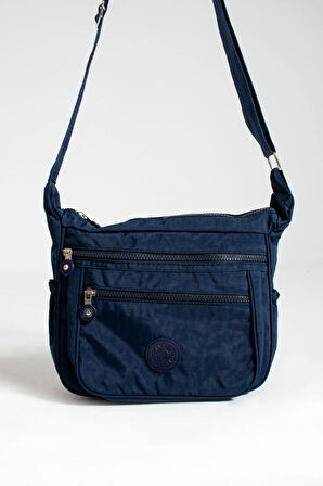 Çok Gözlü Su Geçirmez Kumaş Omuz Çantası