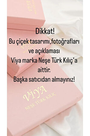 Sade Gala Gelin Buketi Gelin Çiçeği Damat Yaka Çiçeği Hediye