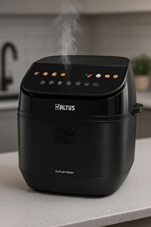 Al 2594 Sf Ecofryer Master, 7 L, Buhar Destekli, Az Yağlı, Sıcaklık Ayarlı, Zamanlayıcılı Fritöz