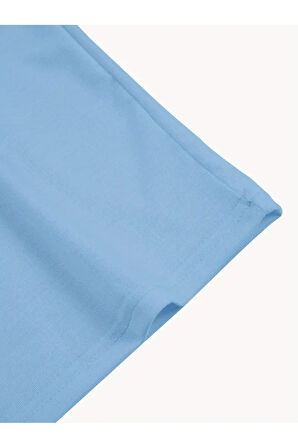 Unisex Dağ Baskılı Oversize T-shirt