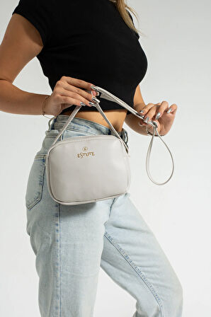 Kadın Mini Urban Çapraz Askılı Fermuarlı Ayarlanabilir Askılı El Ve Kol Omuz çantası