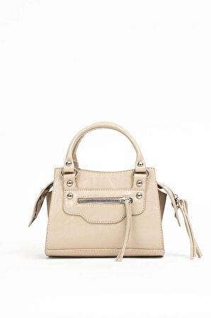 Kadın mini el ve omuz çantası şık tasarımlı çapraz çanta