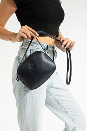 Kadın Mini Urban Çapraz Askılı Fermuarlı Ayarlanabilir Askılı El Ve Kol Omuz çantası