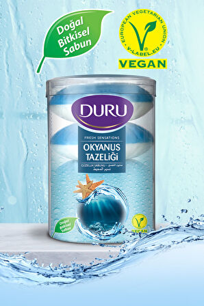 Duru Fresh Sensations Okyanus Tazeliği 16 Adet Güzellik Sabunu 4x400gr