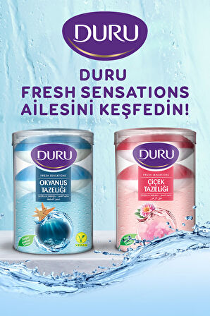 Duru Fresh Sensations Okyanus Tazeliği 16 Adet Güzellik Sabunu 4x400gr