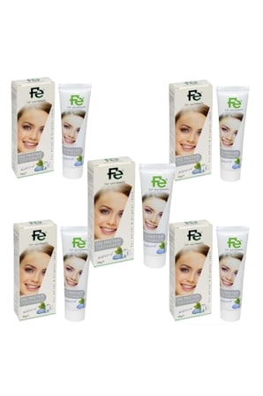 Beyazlatıcı Diş Pastası Natural (naturel Florürlü) 90 gr 5 Adet