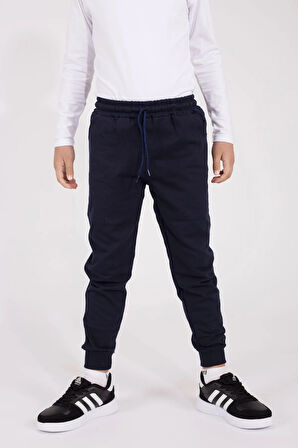 CHİC STREETWEAR iki parça cepli paça ribanalı 2ip unisex çocuk eşofman takımı 5-16 yaş