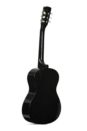 Siyah Gitar - 4/4 Boy Öğrenci Gitarı Kılıf Ve Pena Hediye !