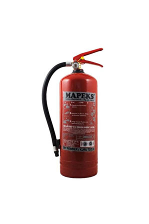 YANGIN SÖNDÜRÜCÜ 6KG ABC MANOMETRELİ MAPEKS 103008