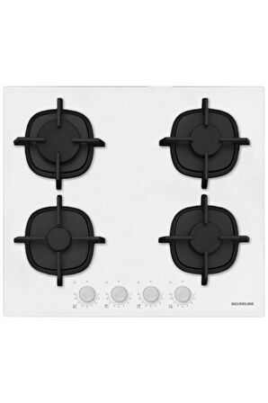 Silverline Beyaz Cam Ankastre Set bo6502w02-3457 Soho-cs5427w01