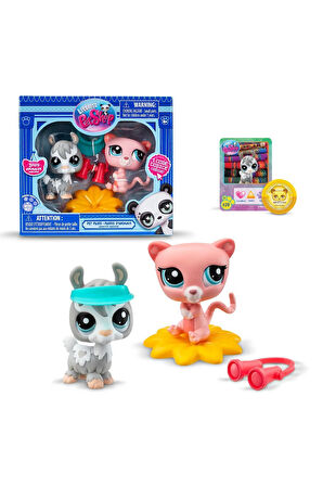 LPS Minişler Littlest Pet Shop Alpaka ve Fare 2'li Figür Seti