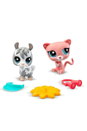 LPS Minişler Littlest Pet Shop Alpaka ve Fare 2'li Figür Seti