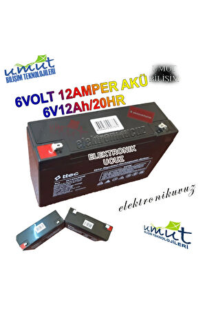6 Volt 12 Amper Jeep Motor Oyuncak Araç Araba Aküsü 6v 12ah Kuru Akü 6V 12Ah Akü 6v12Ah akü