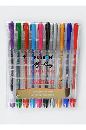 Jel Kalem Simli My-kıng 10 Lu Set