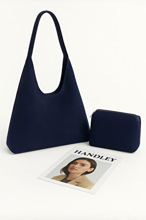 Lüks Suet Omuz Çantası Yavrulu – Tek Saplı Şık Tasarım