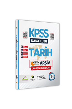 Kpss Tarihin Kara Kutusu 1. Cilt Ösym En Kapsamlı Çıkmış Soru Havuzu Bankası