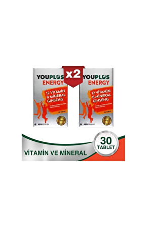 Youplus Energy 30 Tablet 2 Adet