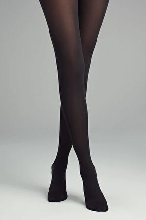 Kadın Mürdüm Mikro 40 Külotlu Çorap