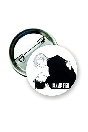 Banana Fish Anime Buton Rozet