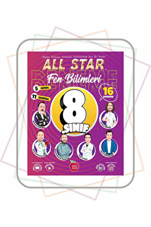 8. Sınıf All Star 16'lı Fen Bilimleri Deneme 2023
