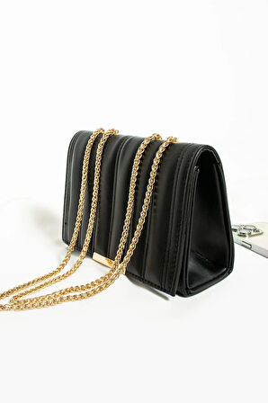 3’lü Paket Kadın Urban Çanta Omuz Çantası Zincirli Çapraz Çanta