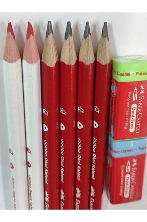 İLK KALEMİM- FABER-CASTELL JUMBO İLK KURŞUN KALEMİM SETİ