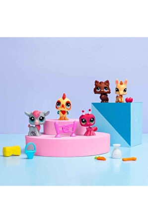 LPS Minişler Littlest Pet Shop Çiftlik Temalı 5'li Figür Seti