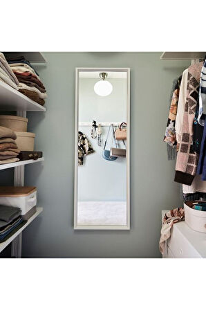 Nıssedal Ayna, Beyaz 40x150 cm