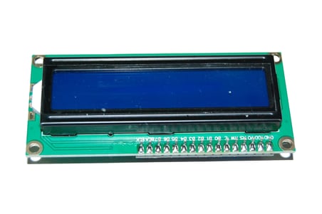 Iıc I2c Seri 1602a 2x16 Mavi Karakter Lcd Modül Display Ekran 5v Beyaz Arka Işık